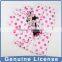 mikey mouse printing patent licensing girl pajamas white sleeping wear