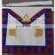 100% Leather Masonic Royal arch Companion Apron with gold Tassel