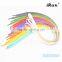 Colorful Rainbow Gradient Shoe Laces~Rainbow Color Tie Dye Laces~Fat Tubular Shoelaces~7 Colors~Accept Custom