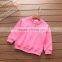Wholesale high quality solod color casual style baby girl jacket coat