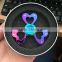 Hottest wholesale price customized logo mixed colors fidget hand spinner