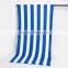 zebra-stripe woven technics custom beach towel manufacture