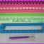 Top quality square shape ABS/plastic long loom knitting set for making scarf