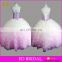 Custom Made Sweetheart Neckline Stone Beaded Patterns Ombre Ball Gown Quinceanera Dress