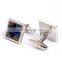 Luxury Jewelry Mens Square Stone Cufflinks