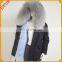 Women Jacket With Raccoon Fur Coat Hood Winter Parka For Girls