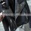 Wholesale Real Leather Jacket High End Fashion Women Harley Leather Jacket Italy Leather Jackets