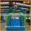 kids entertainment pvc tarpaulin clown inflatable combo bouncer slide