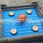 Hot Funny wooden Inflatable bull mat Pumpkin mechanical rides like kiddie rides