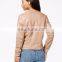 fashion ladies wears new leather look short women jacket cheap wholesale women moto jackets