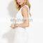 2016 Latest Design White Lace Bodycon Fashion Dress For Women