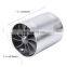 Wholesale Drop Shipping Stainless Turbine Air Intake,Double Side Proper Air Intake Hose,Turbo Fan Fuel Saver,Speed Engine
