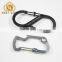 Newest Stainless Steel Climbing Carabiner Survival Buckles Camp