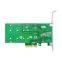 Linkreal Dual PCIe x1 to M.2 SATA RAID Controller Card