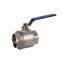 Stainless Steel Ball Valve Seat Nbr / Hypalon Os And Y Valve Medium Oils & Alkalis