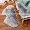 Wholesale modern grey faux fur sheepskin area rug carpet