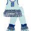 Trendy wholesale clothes children kids baby girl clothing sets