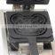 bakery equipment gas bear shape waffle making machine waffle iron with custom