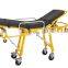 Emergency wheelchair folding ambulance stretcher bed