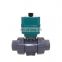 1/2inch ,1inch , 2 inch 5volt 12 volt upvc plastic pvc motorized electric actuator water ball valve with manual override