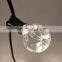 8 Models G40 Globe Bulb Lamp LED String Lights 25 pcs Indoor/Outdoor Hanging Patio Garden EU/US Plug