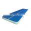 9m x 1m Blue Air Track Gymnastics Tumbling Mat With Pump