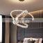 Modern LED Crystal Pendant Lamp Romantic Round Chandelier