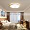Simple round white bedroom ceiling lamp LED chandelier