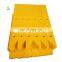 UHMW UHMWPE wear resistant and low friction UHMWPE frontal facing pad for berthing rubber fenders