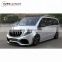 W447 body kits fit for V-class W447  Eurocar w447 kit PP material front bumper side skirts rear bumper and front grille