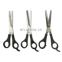 3Ps/Set Professional Barber Scissors Set Lash Scissors Hair Scissor Setdressing Shears Haircut With Double Tooth