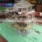 Glass new villa 3d modelling architecture interior miniature building house model