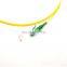 LC/APC 1.0Meter Fiber Optic Pigtail   Single mode SM 9/125 G.657A2  PVC LSZH Fiber Optic Pigtail