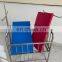 Hospital used stainless operating steel baby bed with mattress