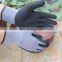 Comfortable Tight Fitting 15G Nylon Spandex Sandy Finish Nitrile Coated Glove