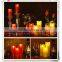 flameless led votive candle with moving wick with USA and EU patent