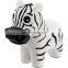 Hot selling custom logo animal zebra shape anti pu stress ball antistress reliever