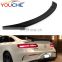 RT style carbon fiber rear trunk  wings spoiler for Mercedes Benz E class W238 C238 2 door coupe 2016+