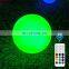 LED Waterproof  Outdoor Swimming Pool Floating Light Multicolor Changing ball Light Underwater Glowing Ball Lamp