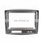 TK-YB 9 inch Car Radio Frame For 2004-2007 ViOS Silver Dashboard Frame Player Dashboard Retrofit Panel Kit With Power Cable