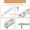 Stainless Steel Straight Brackets Corner Brace Connector Furniture Flat Metal Bracket