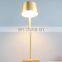 Cosmetic LED Desk Lamp Wireless Charger Table Light Aluminum Desk Lamp With Outlet Table Lamp