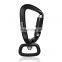 JRSGS Self Swivel Rock Climbing Carabiner Aviation Aluminum Dog Hook Leash Carabiners Auto Locking Swivel Snap Hook