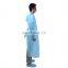 Isolation Anti Splash Plastic Paint Liquid Resistant Disposable Apron CPE Coat Gown for Dissection