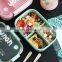 Trendy Reusable Premium OEM Custom Food Japanese Wholesale High Quality Children Kids Bento Lunch Boxes