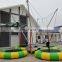 Low price high quality kiddie jumping fun fair playground outdoor indoor bungee trampoline for sale