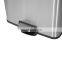 Top Fashion Cans Can Design 5Ltr Soft Close Dustbins Bucket Stainless Steel Trash Bin