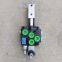 Export type multi-channel reversing valve DCV40/1 Custom hydraulic valve XZT-L12G-OT-PTABG3/8