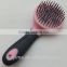 gel grip mane tail brush with nylon bristle