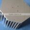 Experienced manufacturer natural anodized aluminum heat sink with CNC machining